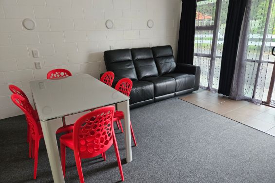 2-Bedroom Family Units dining table